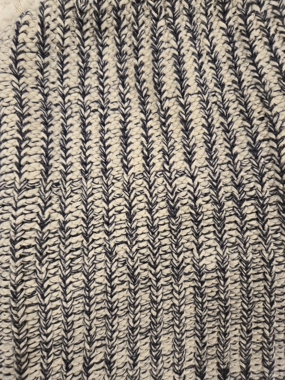 Love Your Melon Black & White Knit Beanie